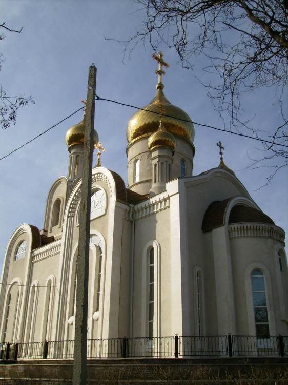 Церковь Димитрия Ростовского (новая), Ростов-на-Дону (Ростов-на-Дону, город, Ростовская область). фасады, Вид  с  юго-востока