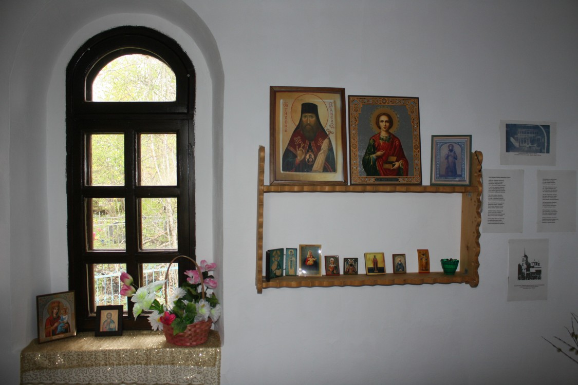 Часовня Тихона Задонского (новая), Короцко (Валдайский район, Новгородская область). интерьер и убранство