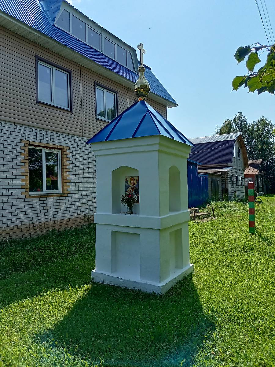 фасады. Часовня Троицы Живоначальной, Брызгалово (Камешковский район, Владимирская область)