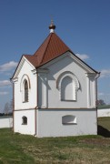 Иверский монастырь. Усыпальница Панаевых с часовней (Серафима Саровского?), , Валдай, Валдайский район, Новгородская область
