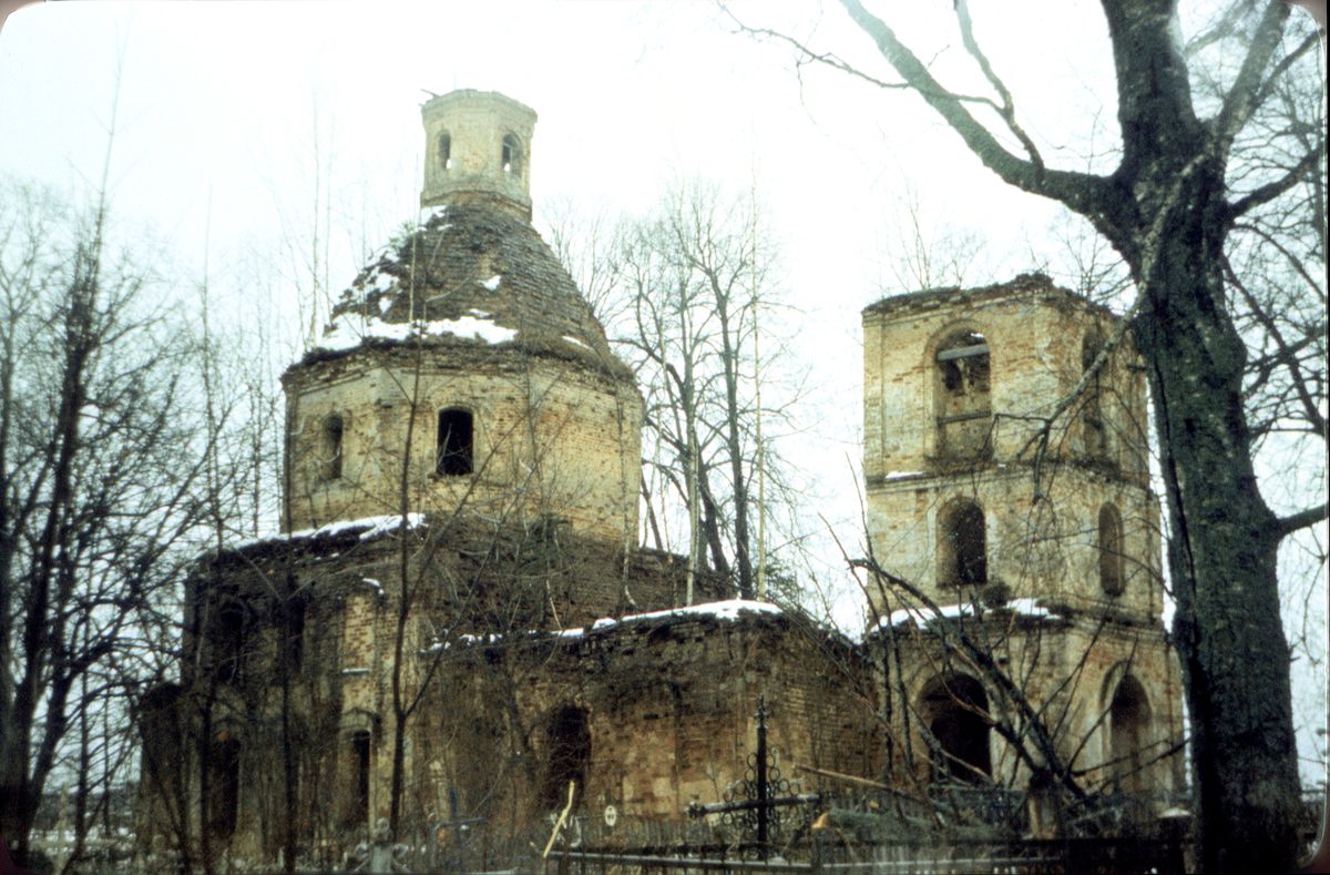 документальные фотографии. Церковь Покрова Пресвятой Богородицы, Дрогачёво (Нелидовский городской округ, Тверская область)