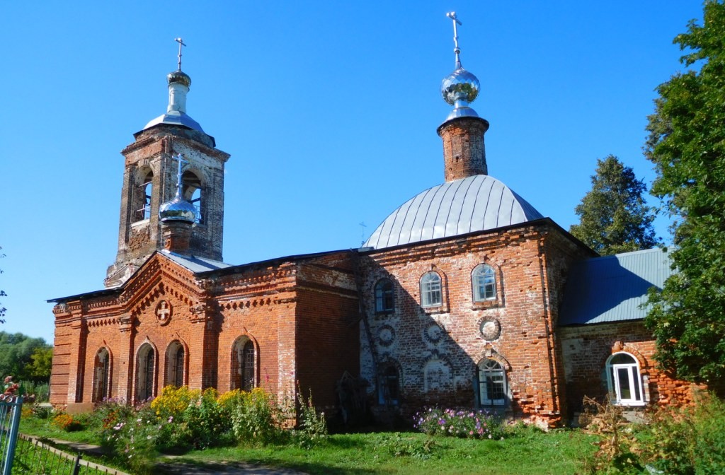 Церковь Георгия Победоносца, Дьяково (Вачский район, Нижегородская область). фасады