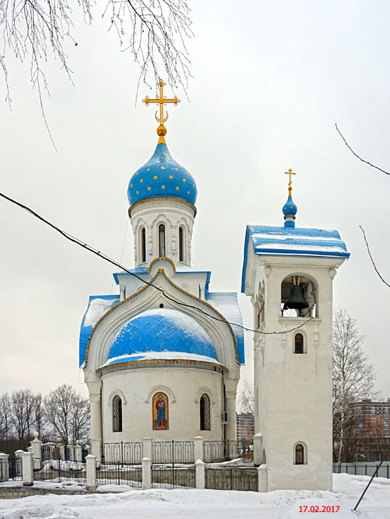 Говорово. Церковь Рождества Пресвятой Богородицы (новая). фасады