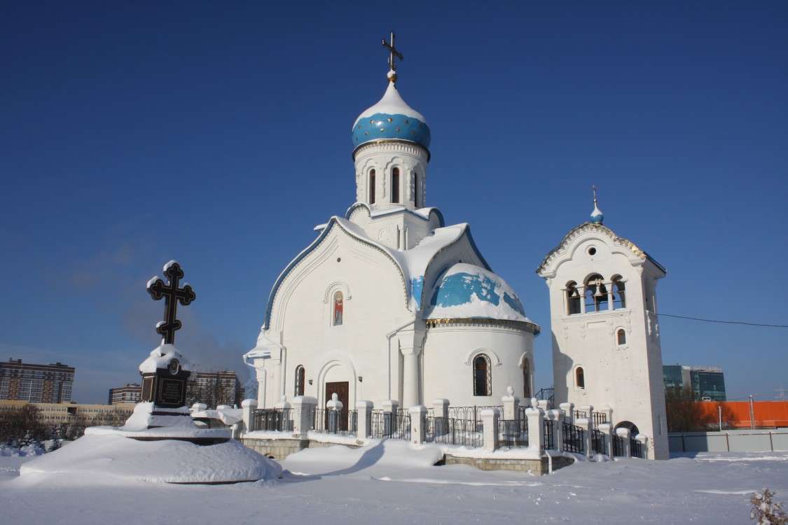 Говорово. Церковь Рождества Пресвятой Богородицы (новая). фасады