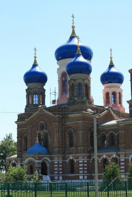 Воронежская. Церковь Рождества Пресвятой Богородицы. фасады