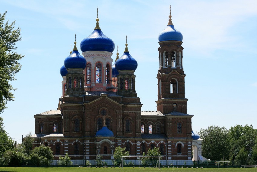 Воронежская. Церковь Рождества Пресвятой Богородицы. фасады