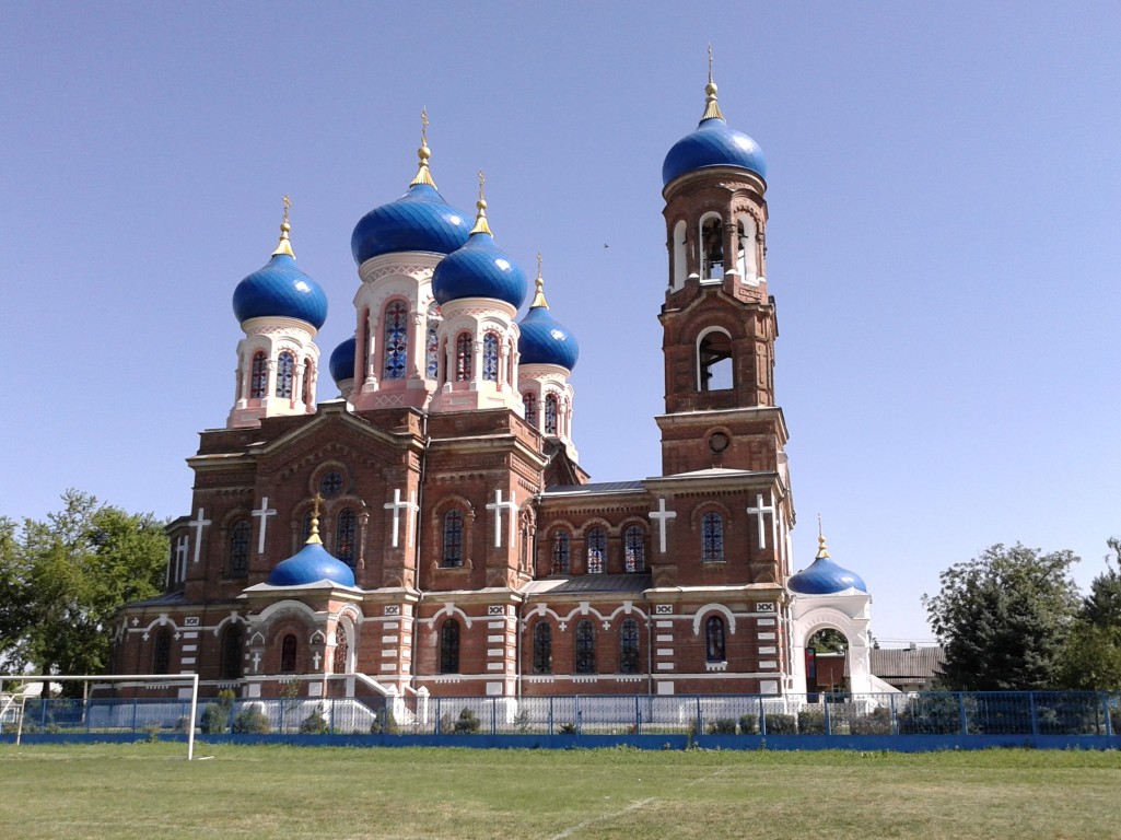 Воронежская. Церковь Рождества Пресвятой Богородицы. фасады