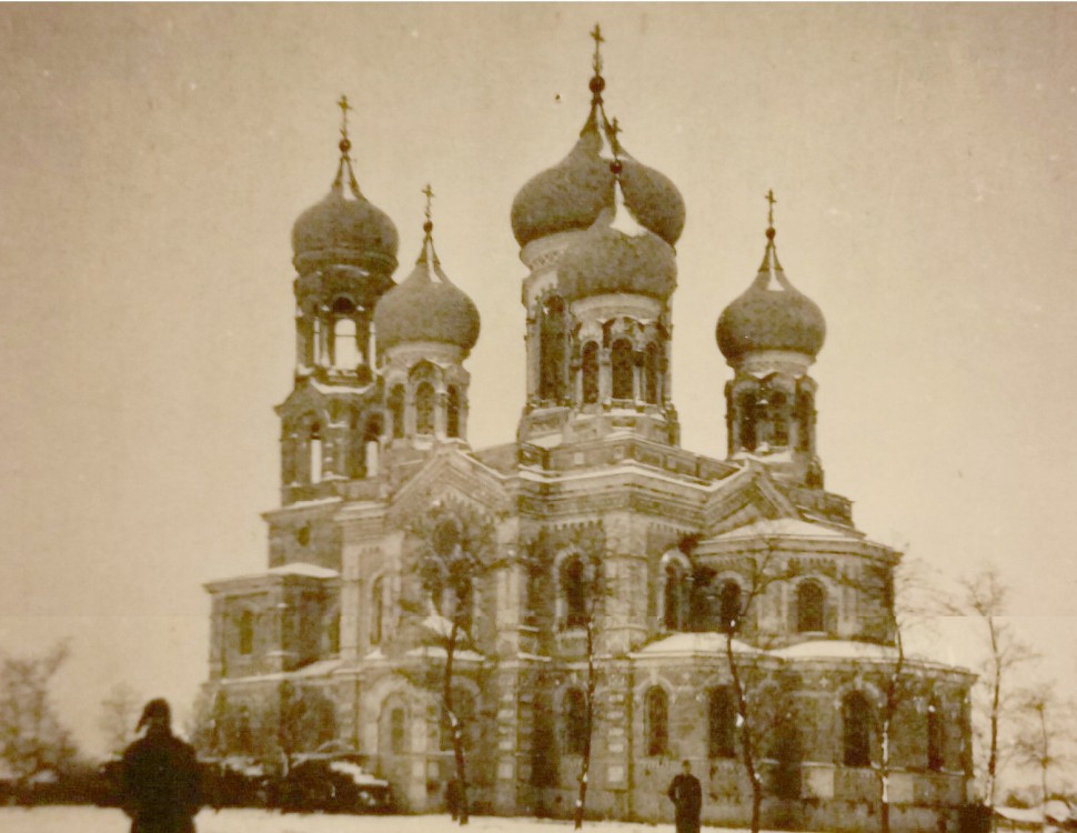 Церковь Рождества Пресвятой Богородицы, Воронежская (Усть-Лабинский район, Краснодарский край). архивная фотография, Фото 1941 г. с аукциона e-bay.de
