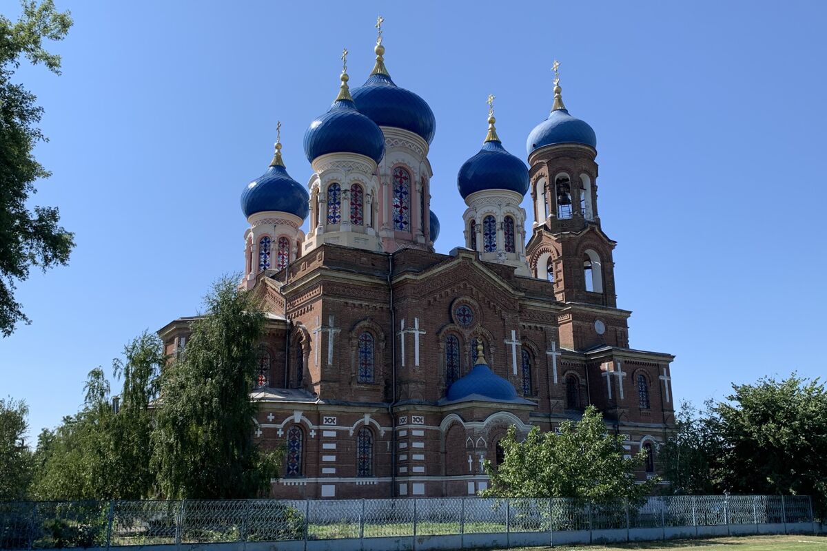 Церковь Рождества Пресвятой Богородицы, Воронежская (Усть-Лабинский район, Краснодарский край). фасады