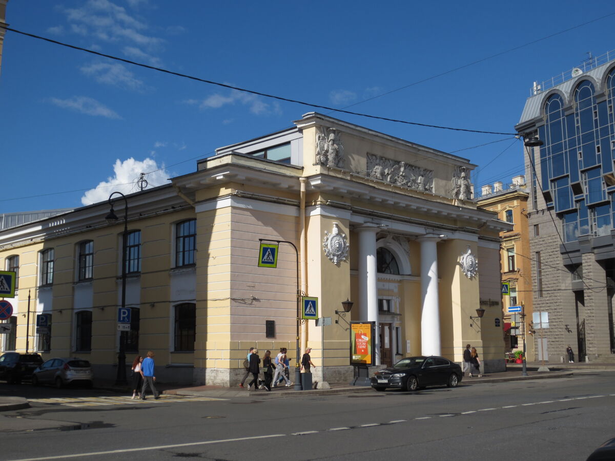 Домовая церковь Евтихия, патриарха Цареградского при Уральской сотне лейб-гвардии Сводно-Казачьего полка, Центральный район (Санкт-Петербург, г. Санкт-Петербург). фасады