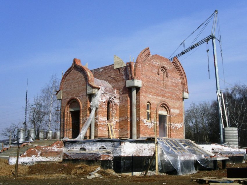 Церковь Рождества Пресвятой Богородицы (новая), Говорово (Новомосковский административный округ (НАО), г. Москва). документальные фотографии, Вид с юго-запада