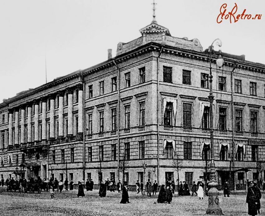 Домовая церковь Николая Чудотворца при бывшем Управлении градоначальства и столичной полиции, Центральный район (Санкт-Петербург, г. Санкт-Петербург). архивная фотография, фото с сайта http://www.etoretro.ru