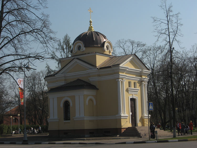 Часовня Тихвинской иконы Божией Матери в Кронштадте (новая), Кронштадт (Санкт-Петербург, Кронштадтский район, г. Санкт-Петербург). фасады