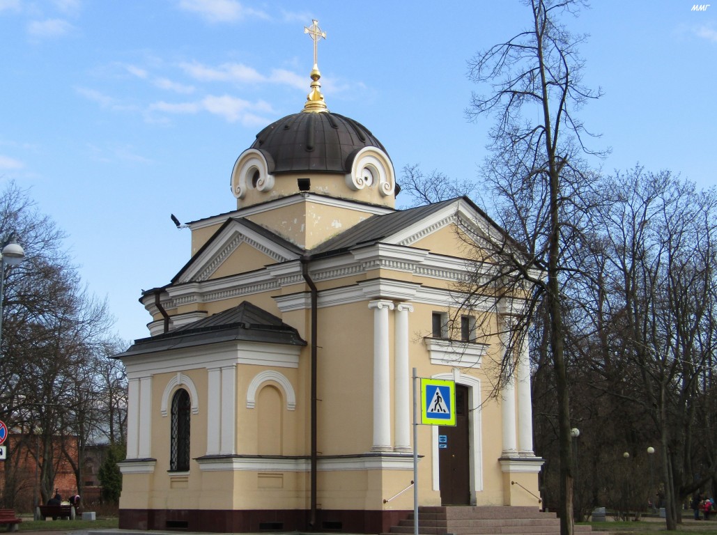Часовня Тихвинской иконы Божией Матери в Кронштадте (новая), Кронштадт (Санкт-Петербург, Кронштадтский район, г. Санкт-Петербург). фасады