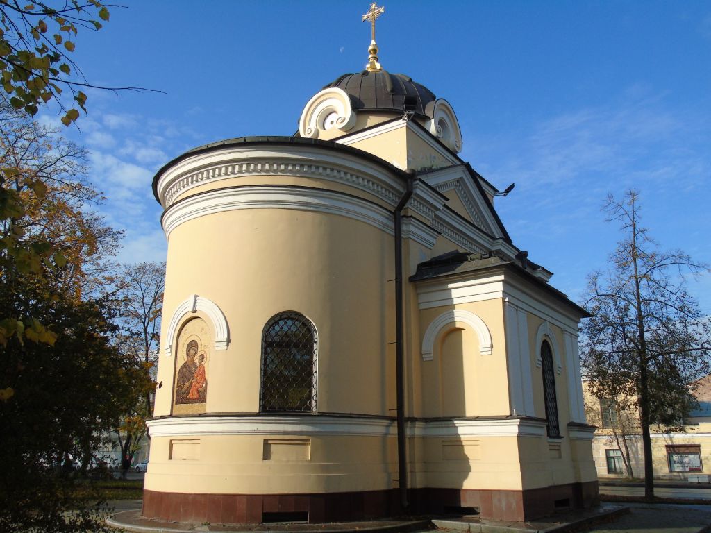 Часовня Тихвинской иконы Божией Матери в Кронштадте (новая), Кронштадт (Санкт-Петербург, Кронштадтский район, г. Санкт-Петербург). фасады