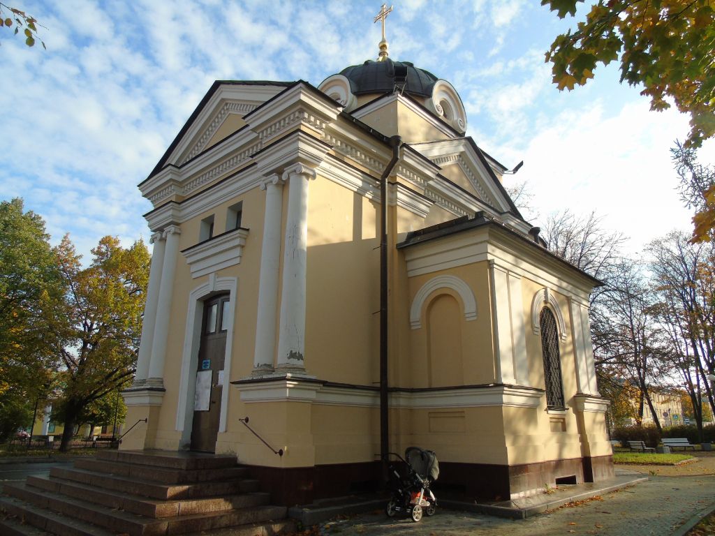 Часовня Тихвинской иконы Божией Матери в Кронштадте (новая), Кронштадт (Санкт-Петербург, Кронштадтский район, г. Санкт-Петербург). фасады
