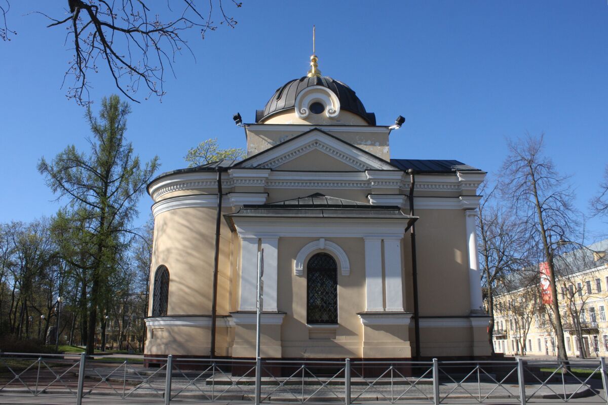 Часовня Тихвинской иконы Божией Матери в Кронштадте (новая), Кронштадт (Санкт-Петербург, Кронштадтский район, г. Санкт-Петербург). фасады
