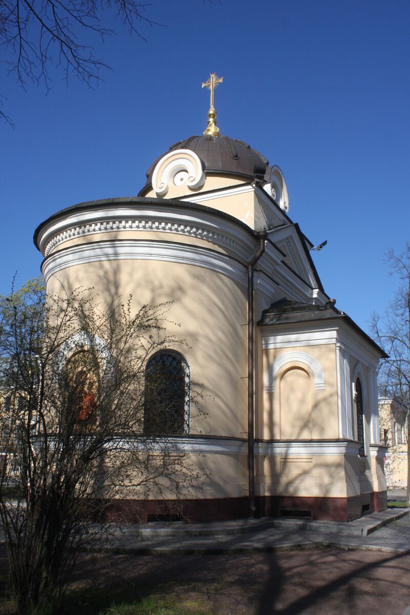 Часовня Тихвинской иконы Божией Матери в Кронштадте (новая), Кронштадт (Санкт-Петербург, Кронштадтский район, г. Санкт-Петербург). фасады