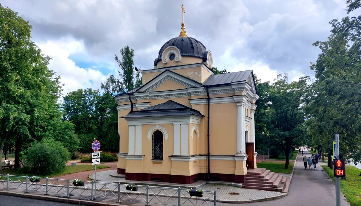 Часовня Тихвинской иконы Божией Матери в Кронштадте (новая), Кронштадт (Санкт-Петербург, Кронштадтский район, г. Санкт-Петербург). фасады