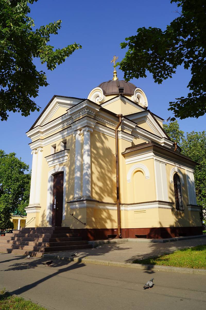 фасады. Часовня Тихвинской иконы Божией Матери в Кронштадте (новая), Кронштадт (Санкт-Петербург, Кронштадтский район, г. Санкт-Петербург)