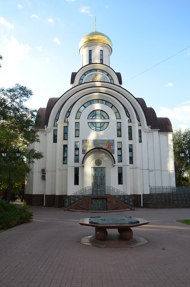 Северный фасад, фасады. Церковь Покрова Пресвятой Богородицы в Покровском сквере, Ростов-на-Дону (Ростов-на-Дону, город, Ростовская область)