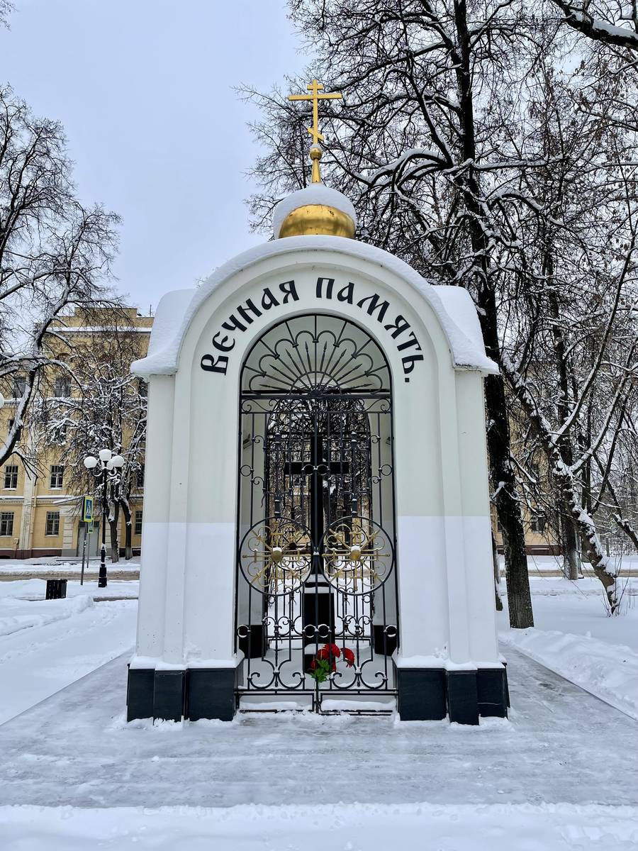 фасады. Часовня в память погибших в Великой Отечественной войне, Электросталь (Электростальский городской округ, Московская область)