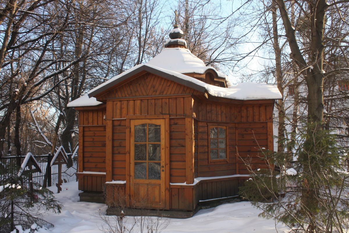 Неизвестная водосвятная часовня в Очакове, Очаково-Матвеевское (Западный административный округ (ЗАО), г. Москва). фасады