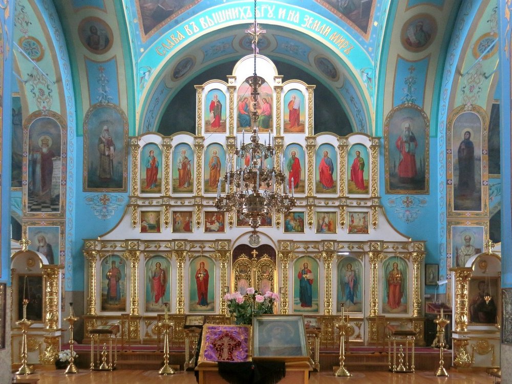 Знаменский собор Курск внутри