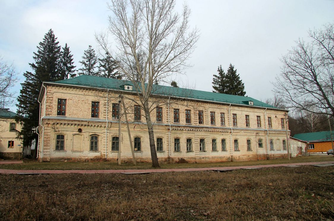 Толшевский Спасо-Преображенский женский монастырь, Толши (Воронеж, город, Воронежская область). фасады, Гостиничный корпус с приходской школой