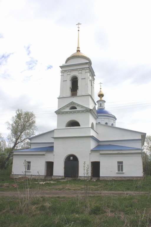 Церковь Казанской иконы Божией Матери, Большое Самарино (Ряжский район, Рязанская область). фасады