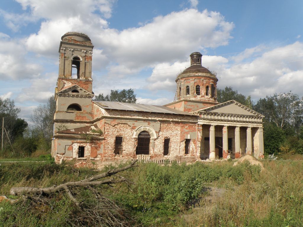 Церковь Казанской иконы Божией Матери, Большое Самарино (Ряжский район, Рязанская область). фасады