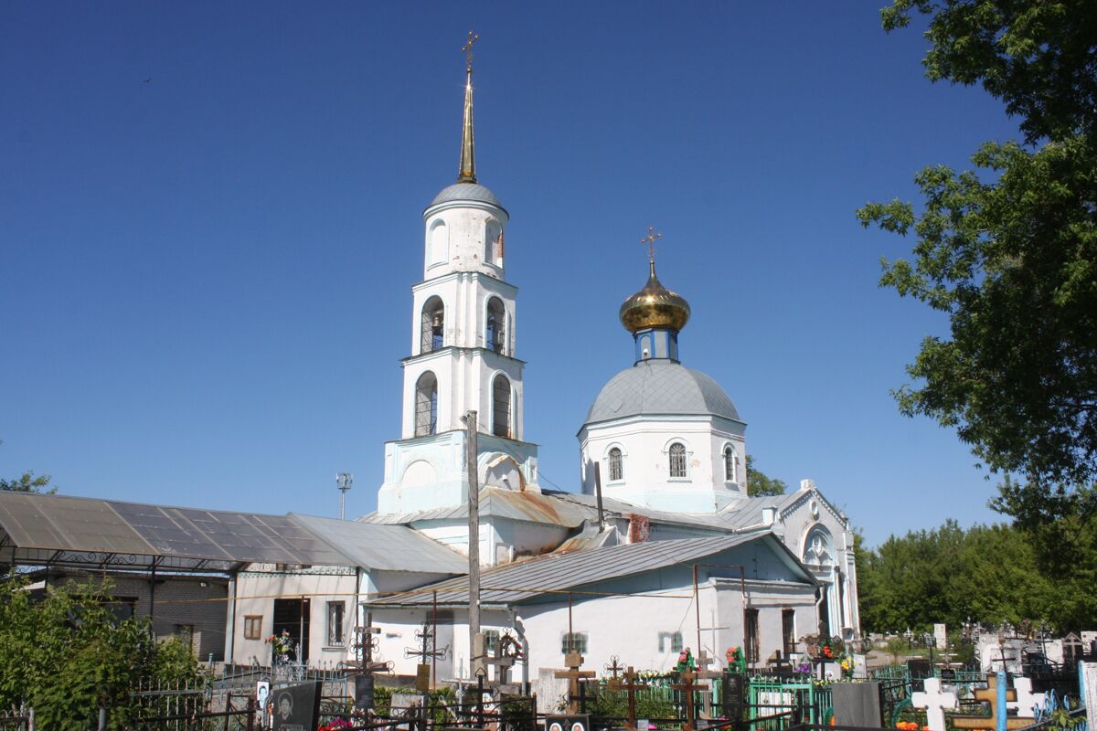 Церковь Успения Пресвятой Богородицы на кладбище, Ряжск (Ряжский район, Рязанская область). фасады