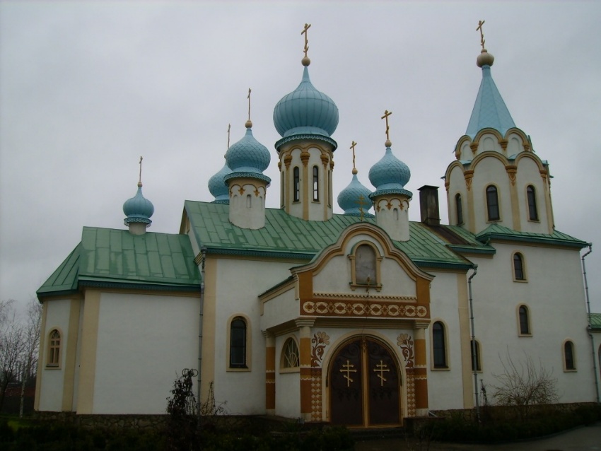 Роговская. Монастырь Марии Магдалины. Церковь Покрова Пресвятой Богородицы. фасады, Вид  с  севера