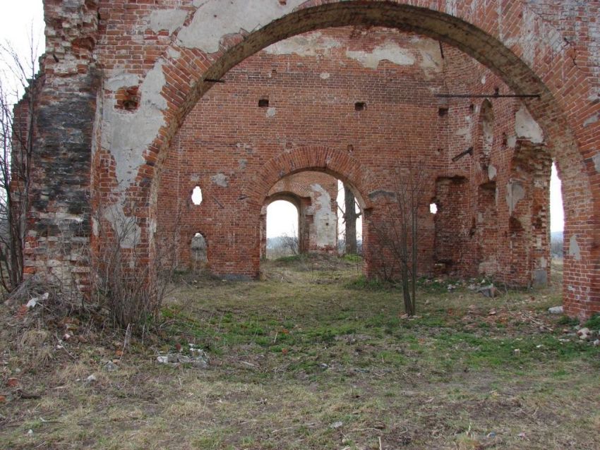 Церковь Преображения Господня, Дубровка (Думиничский район, Калужская область). интерьер и убранство