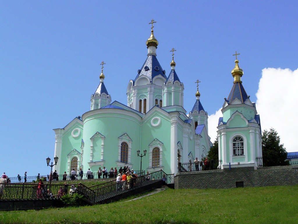 Свобода. Рождества Пресвятой Богородицы Коренная пустынь. Собор Рождества Пресвятой Богородицы (восстановленный). фасады