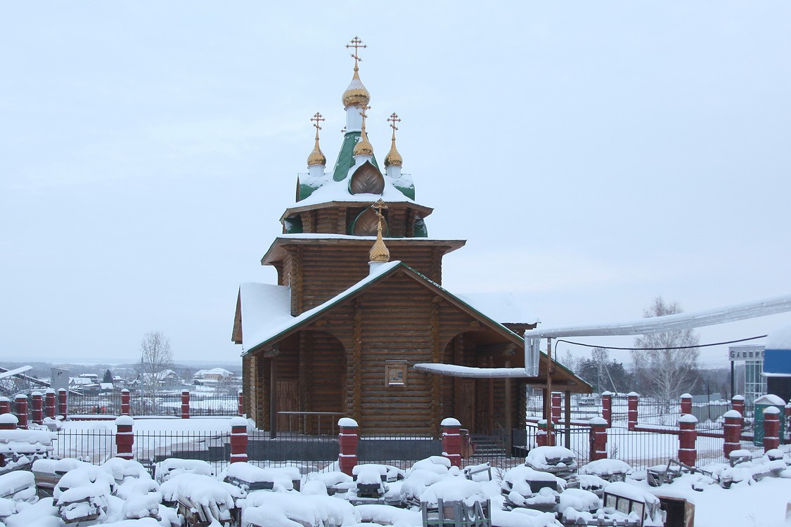 Церковь Аркадия Екатеринбургского на Нижне-Исетском кладбище, Екатеринбург (Екатеринбург (МО город Екатеринбург), Свердловская область). фасады, Западный фасад