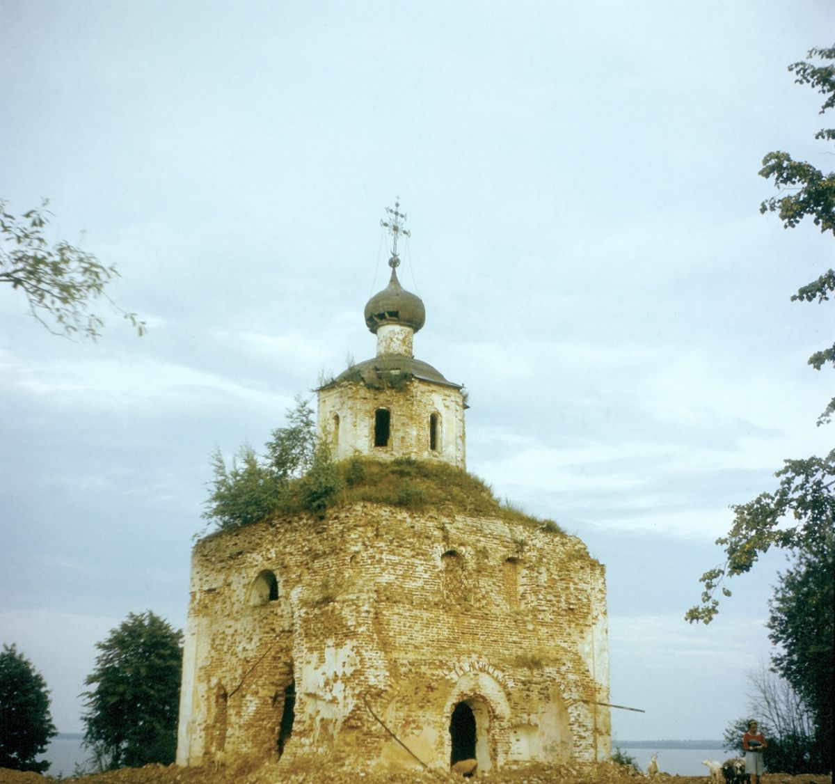 Церковь Петра и Павла, Пирусс (Боровичский район, Новгородская область). фасады