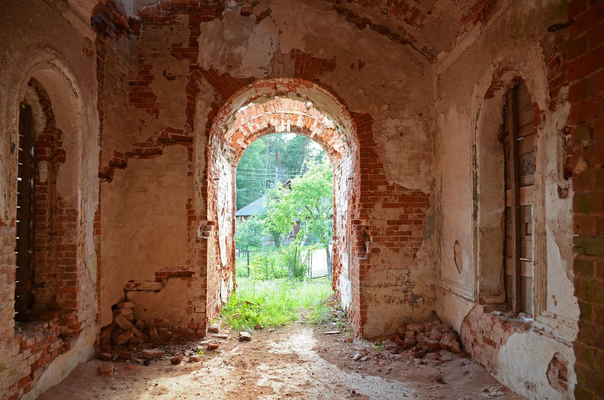 Церковь Иверской иконы Божией Матери (старая), Лыкошино (Бологовский район, Тверская область). интерьер и убранство