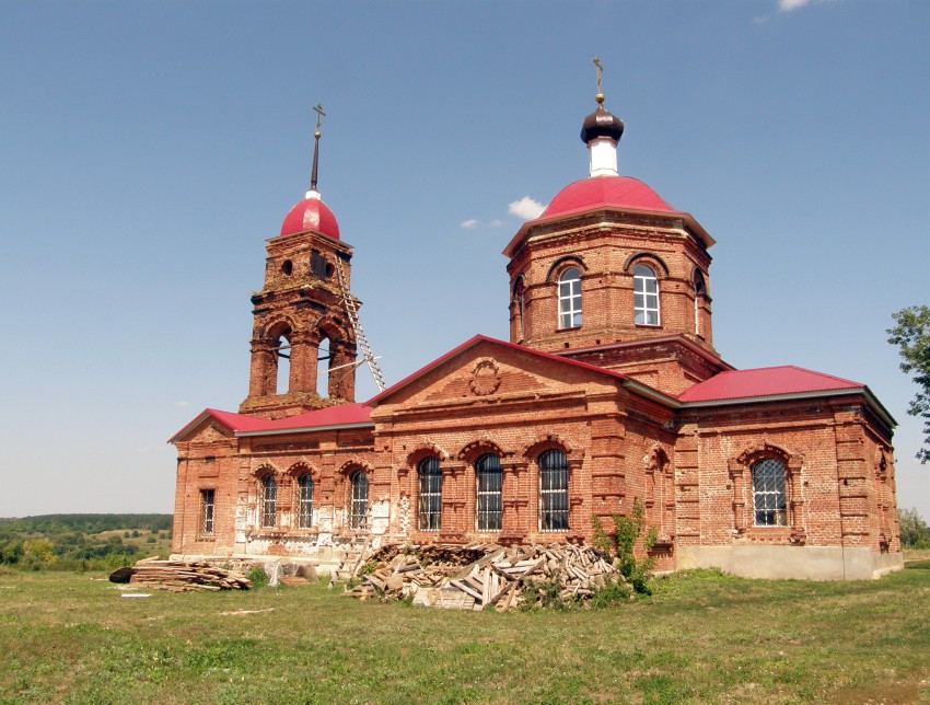 Церковь Илии Пророка, Долгуша (Долгоруковский район, Липецкая область). фасады