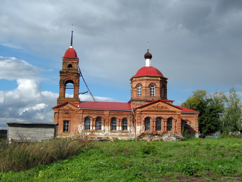 Церковь Илии Пророка, Долгуша (Долгоруковский район, Липецкая область). фасады
