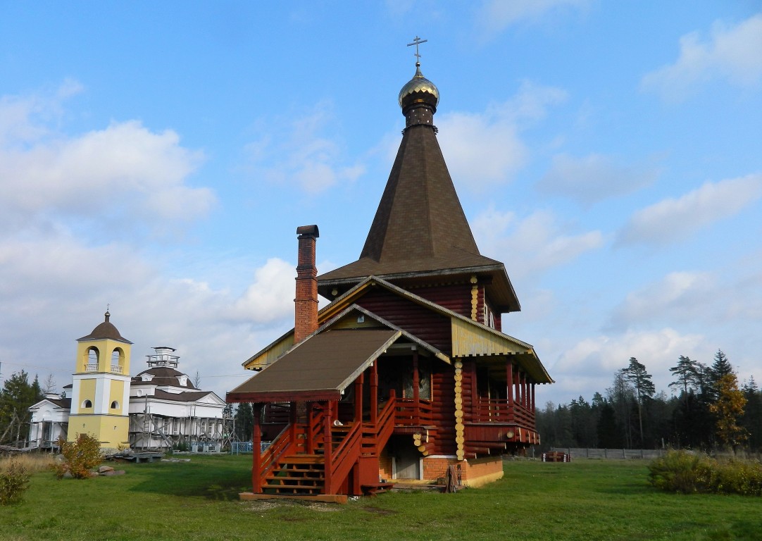 Троица-Чижи, урочище. Церковь Троицы Живоначальной (новая). архитектурные детали