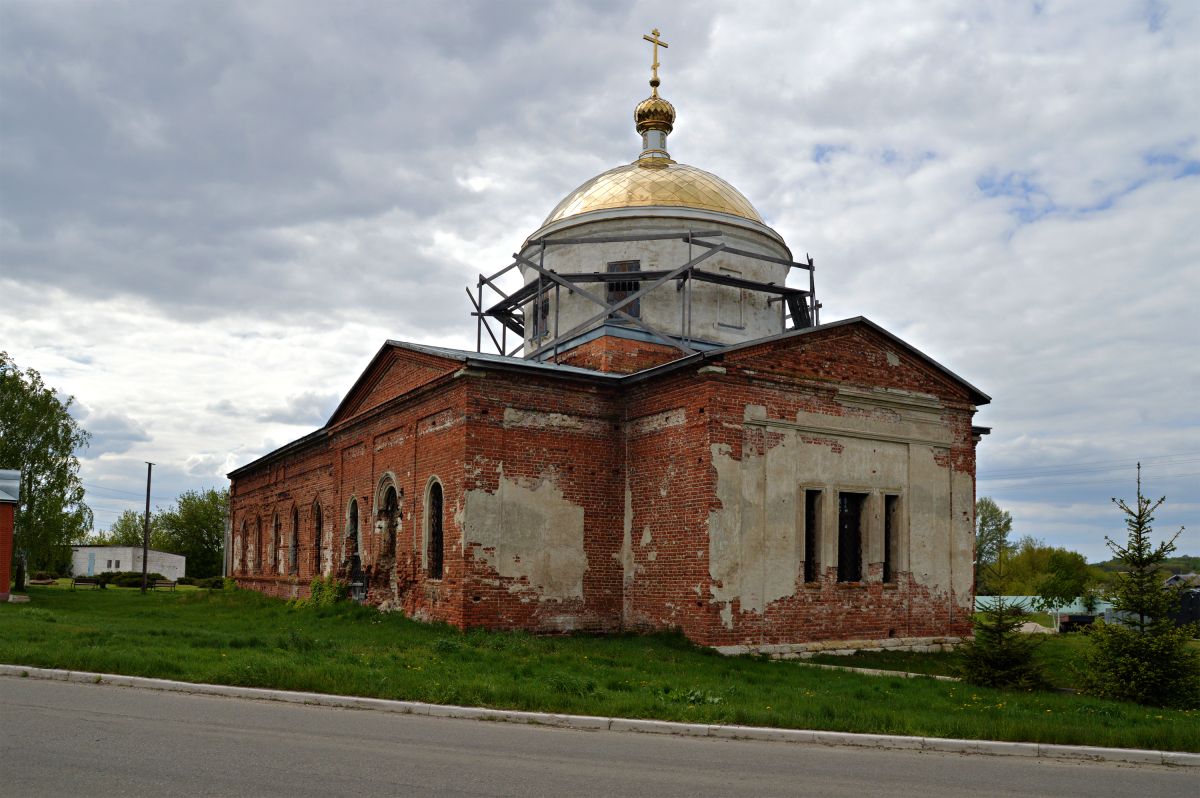 Церковь Казанской иконы Божией Матери (старая), Черкассы (Елецкий район и г. Елец, Липецкая область). фасады
