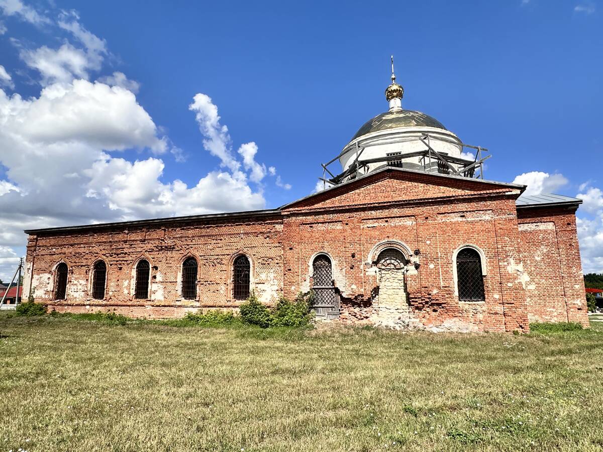 Церковь Казанской иконы Божией Матери (старая), Черкассы (Елецкий район и г. Елец, Липецкая область). фасады