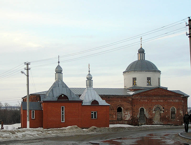 Церковь Казанской иконы Божией Матери (новая), Черкассы (Елецкий район и г. Елец, Липецкая область). фасады