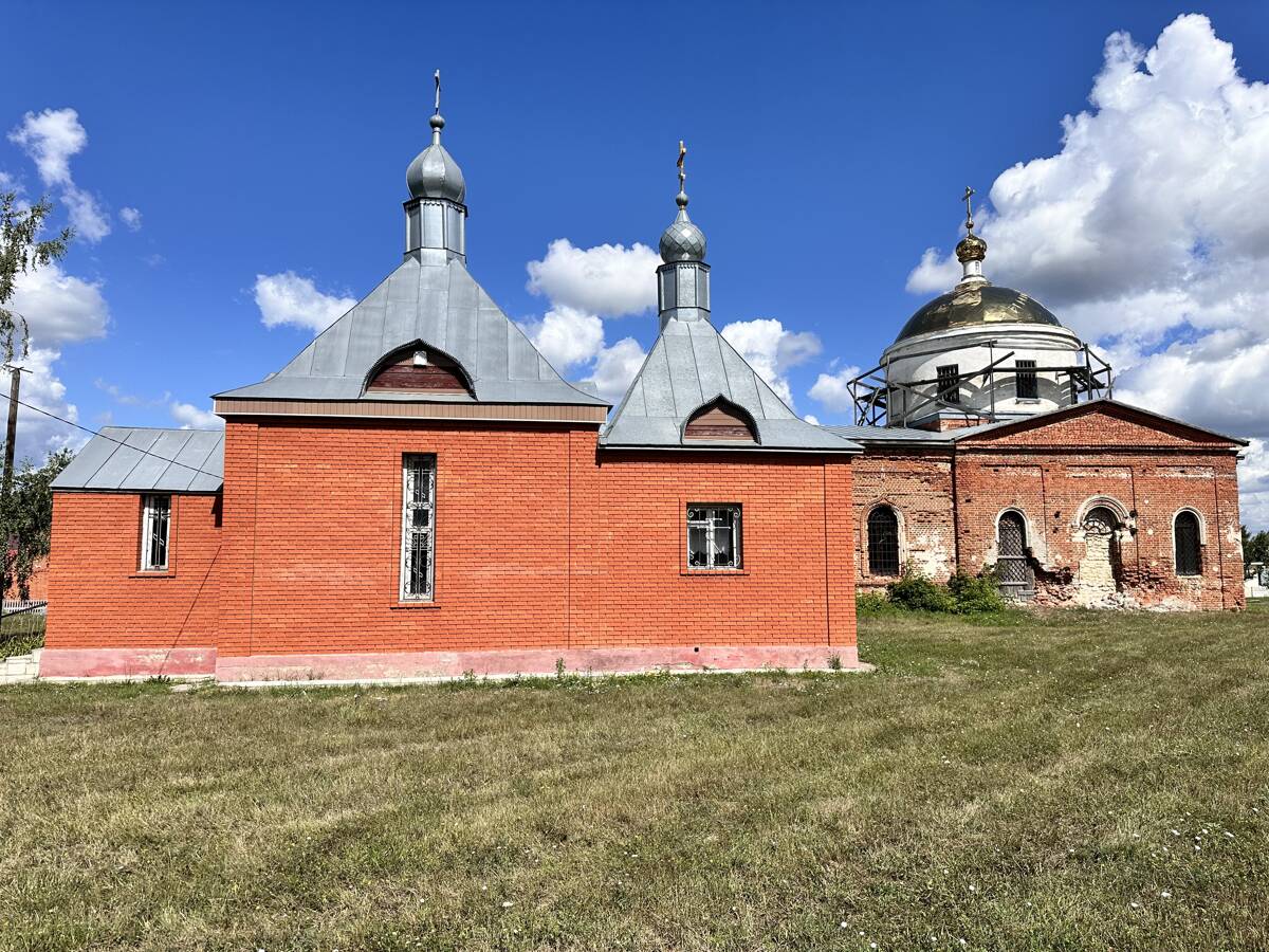 Церковь Казанской иконы Божией Матери (новая), Черкассы (Елецкий район и г. Елец, Липецкая область). фасады