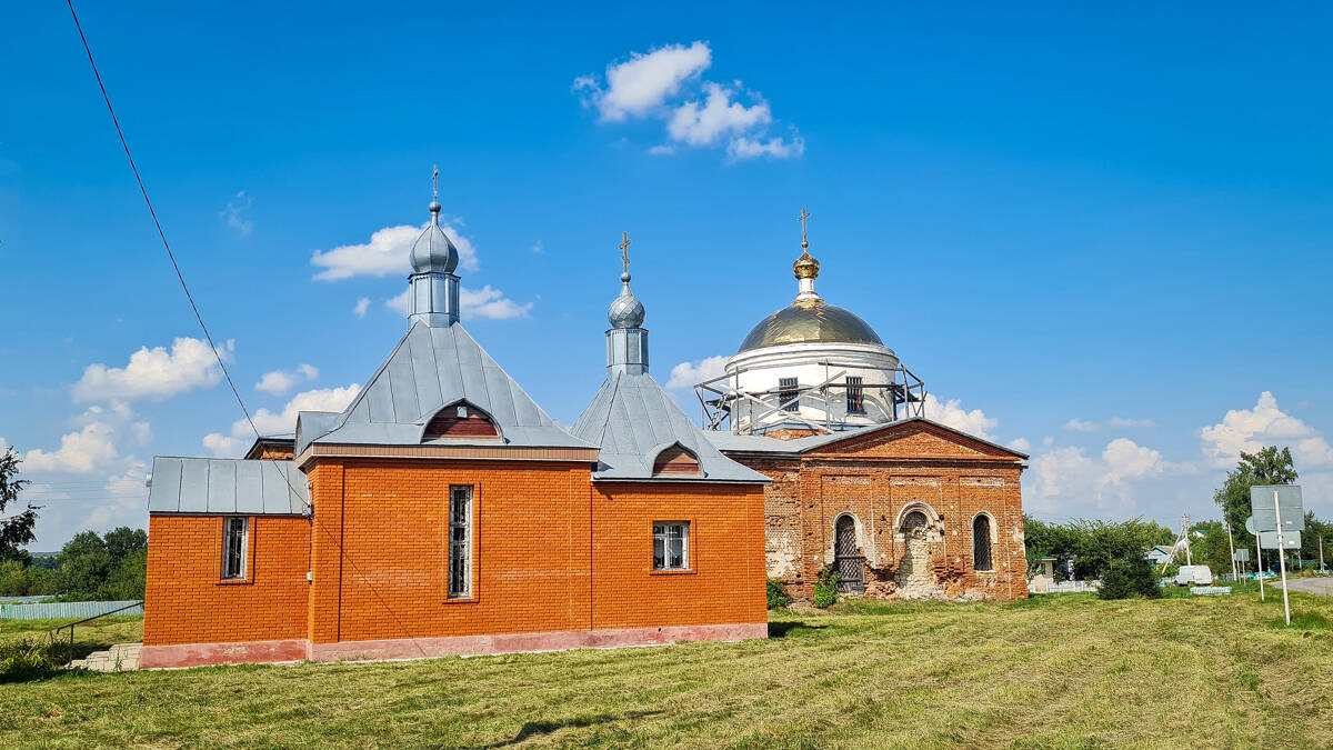 Церковь Казанской иконы Божией Матери (новая), Черкассы (Елецкий район и г. Елец, Липецкая область). фасады