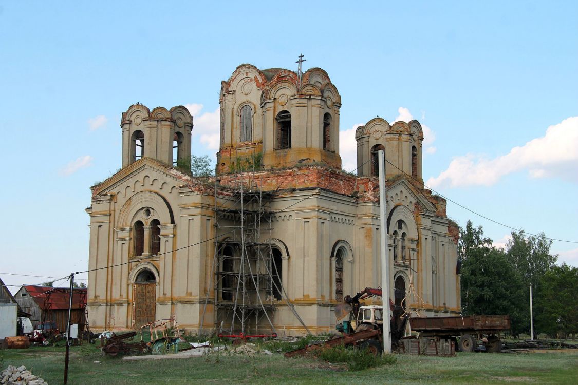 Излегоще. Церковь Рождества Христова. фасады