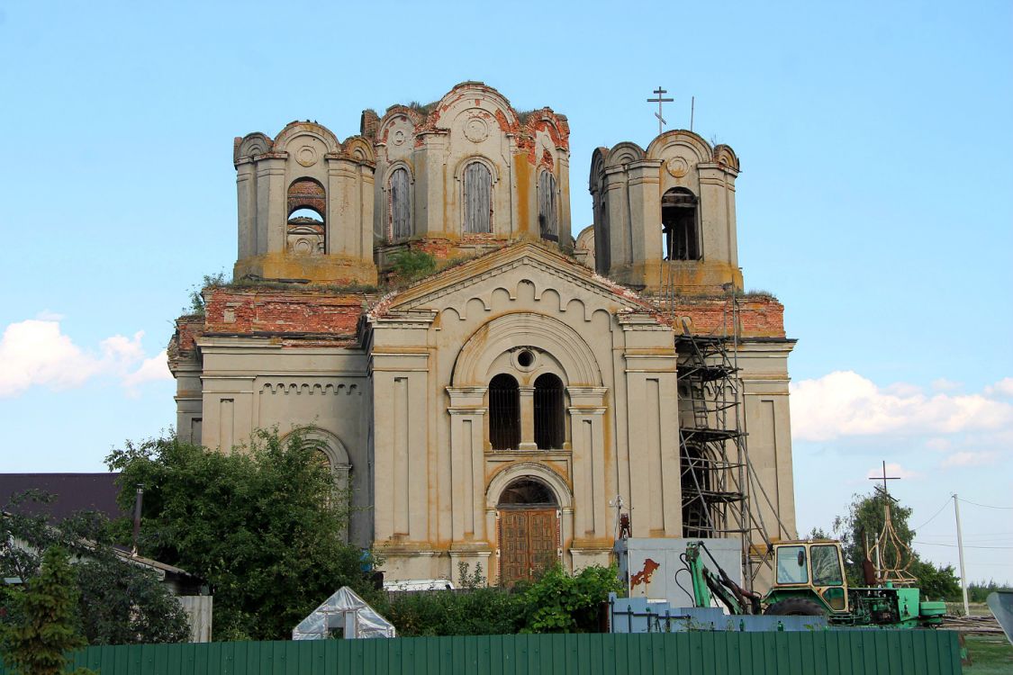 Церковь Рождества Христова, Излегоще (Усманский район, Липецкая область). фасады