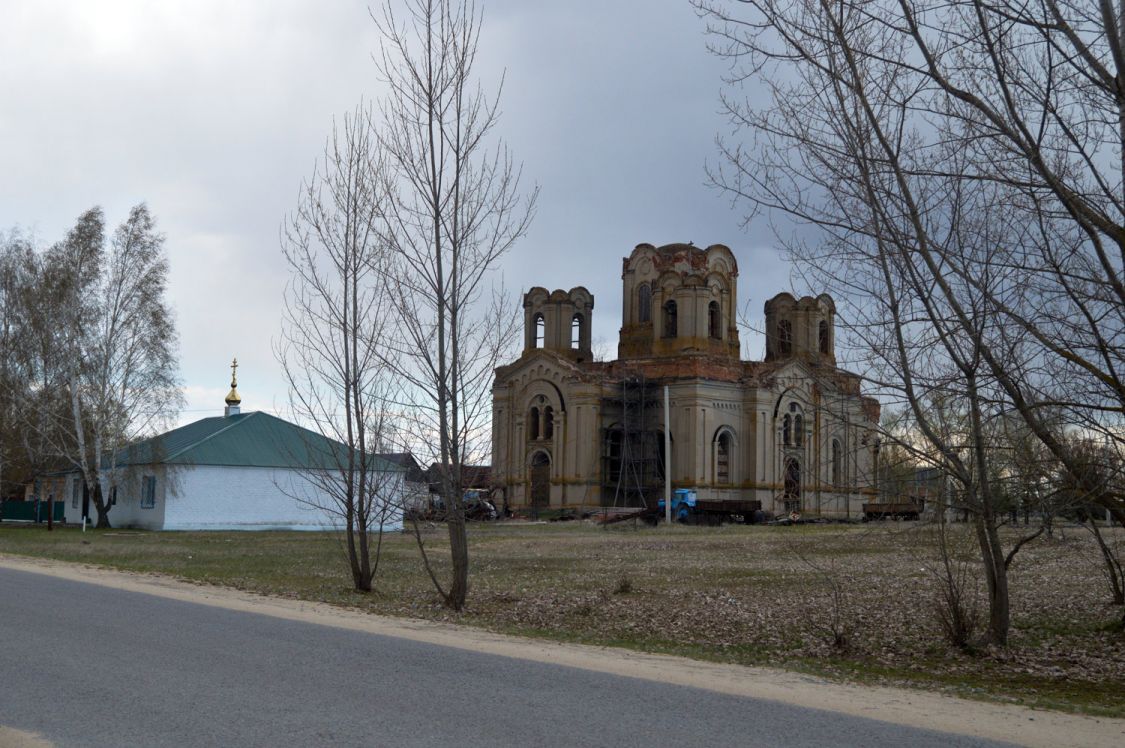Церковь Рождества Христова, Излегоще (Усманский район, Липецкая область). фасады