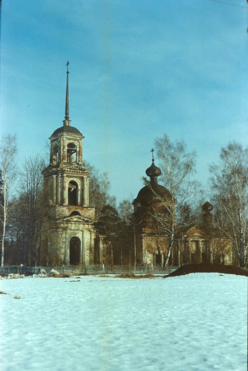 Никитский погост. Церковь Богоявления Господня. фасады, 1994